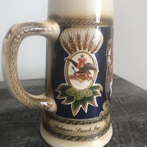 Budweiser Clydesdale Anheuser Bush stein